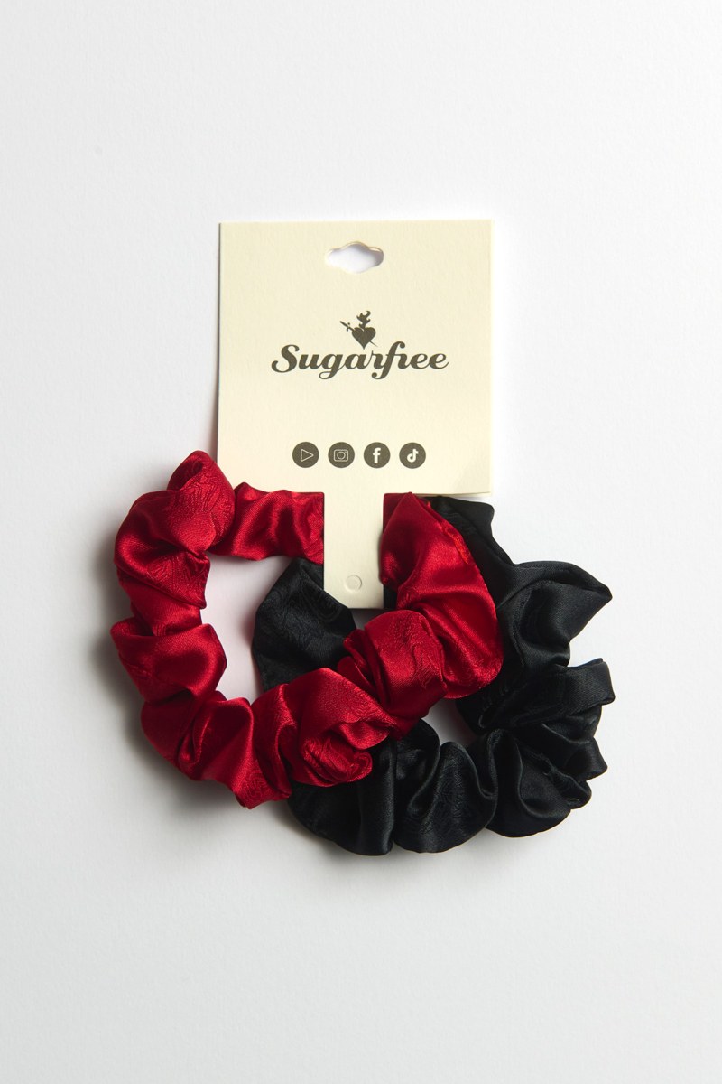 PACK OF 2 SATIN SCRUNCHIES-24839039-632
