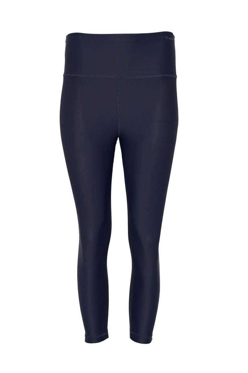 SATIN TOUCH HIGH WAISTED CROP SPORTS LEGGINGS-24845012-920