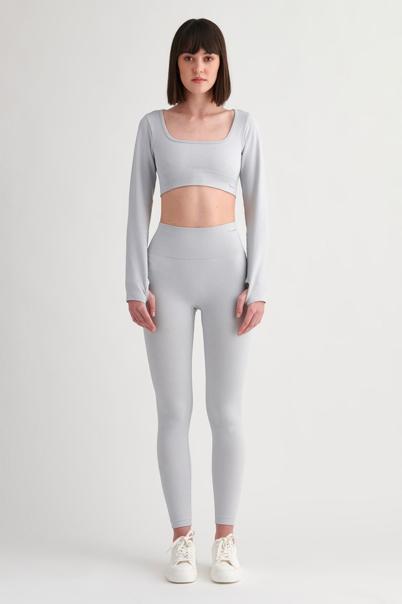 SEAMLESS HIGH-WAISTED SPORTS LEGGINGS-24845064-102