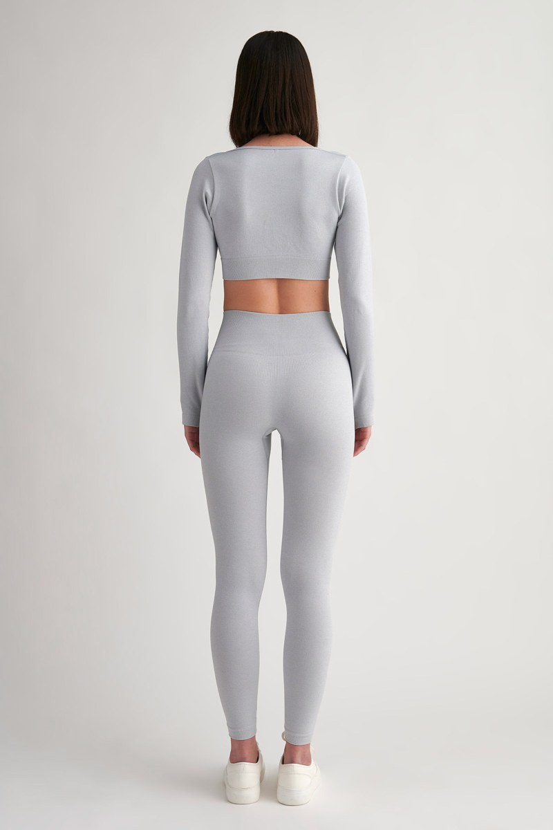 SEAMLESS HIGH-WAISTED SPORTS LEGGINGS-24845064-102