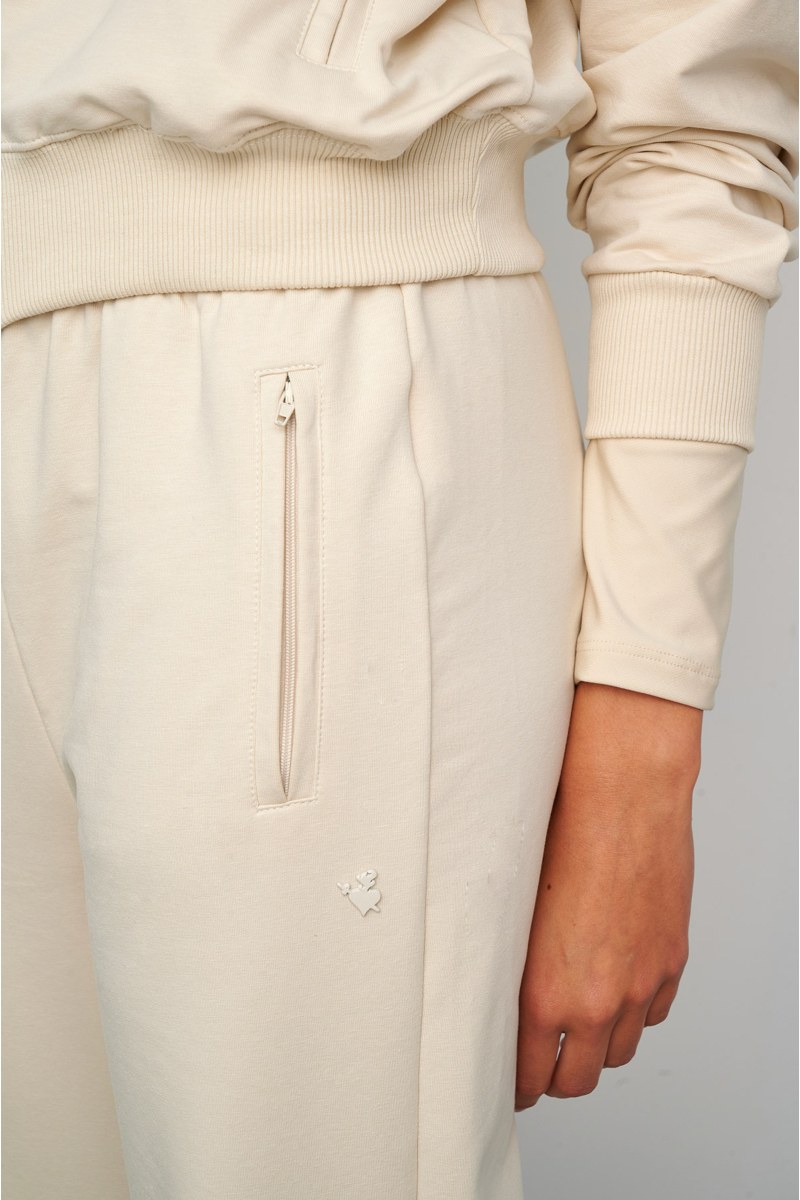 COTTON PANTS WITH ZIPPED POCKETS-24861081-103