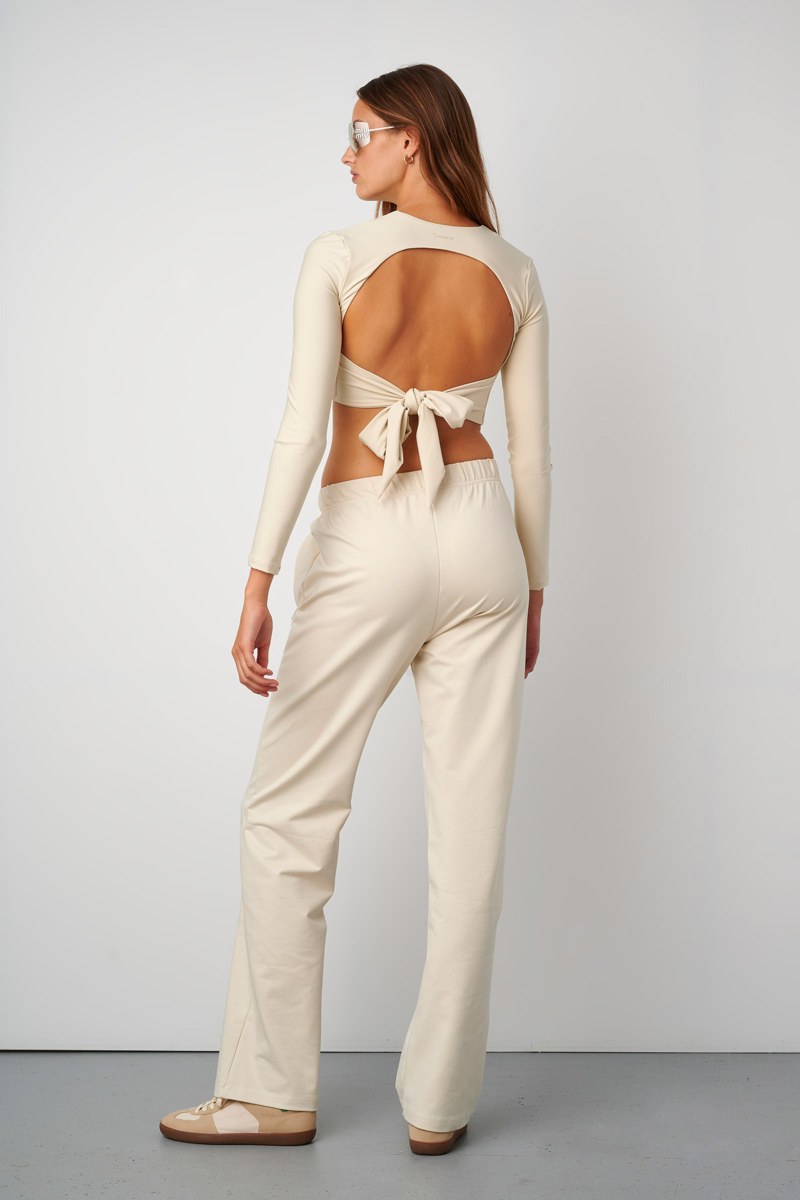 COTTON PANTS WITH ZIPPED POCKETS-24861081-103