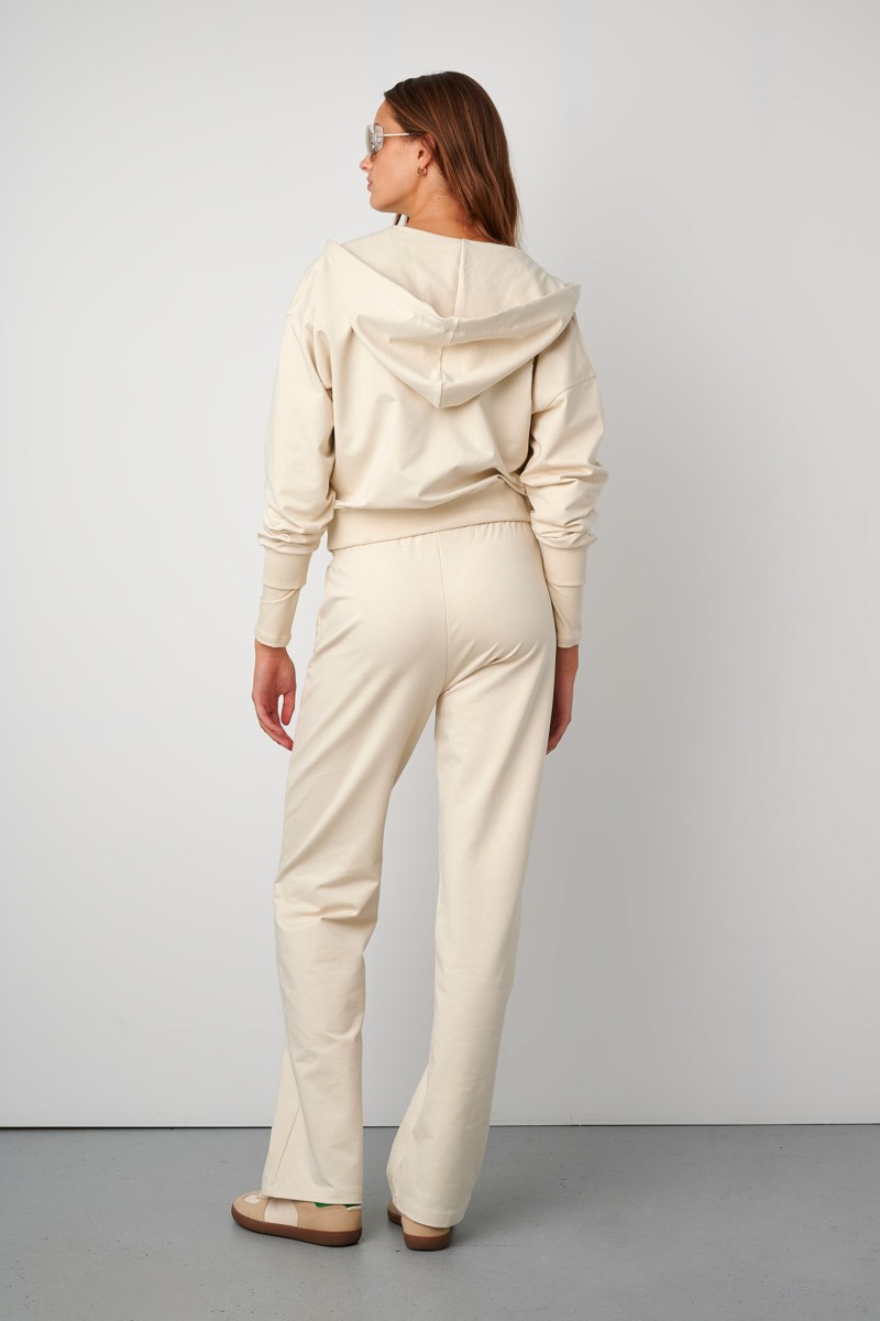 COTTON PANTS WITH ZIPPED POCKETS-24861081-103