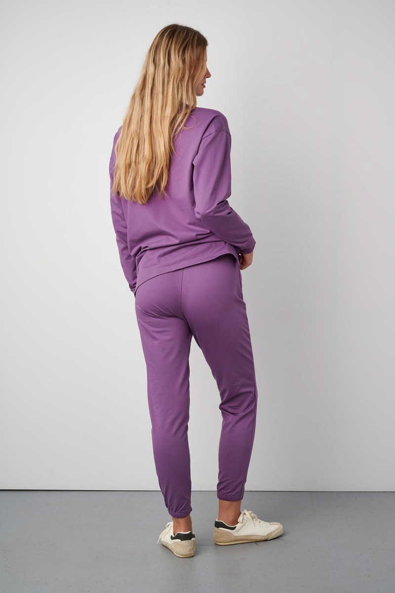 COTTON JOGGER PANTS WITH ZIPPED POCKETS-24861083-823