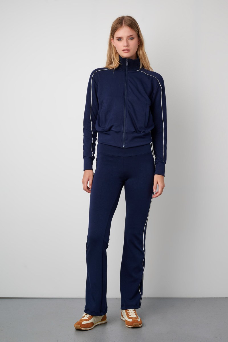 CONTRAST PIPING SOFT LIGHT TOUCH JACKET-24863060-816