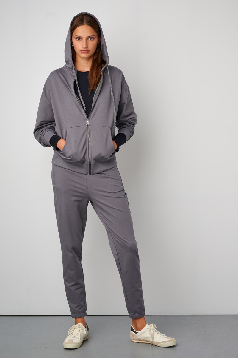 COTTON HOODED JACKET-24863083-206