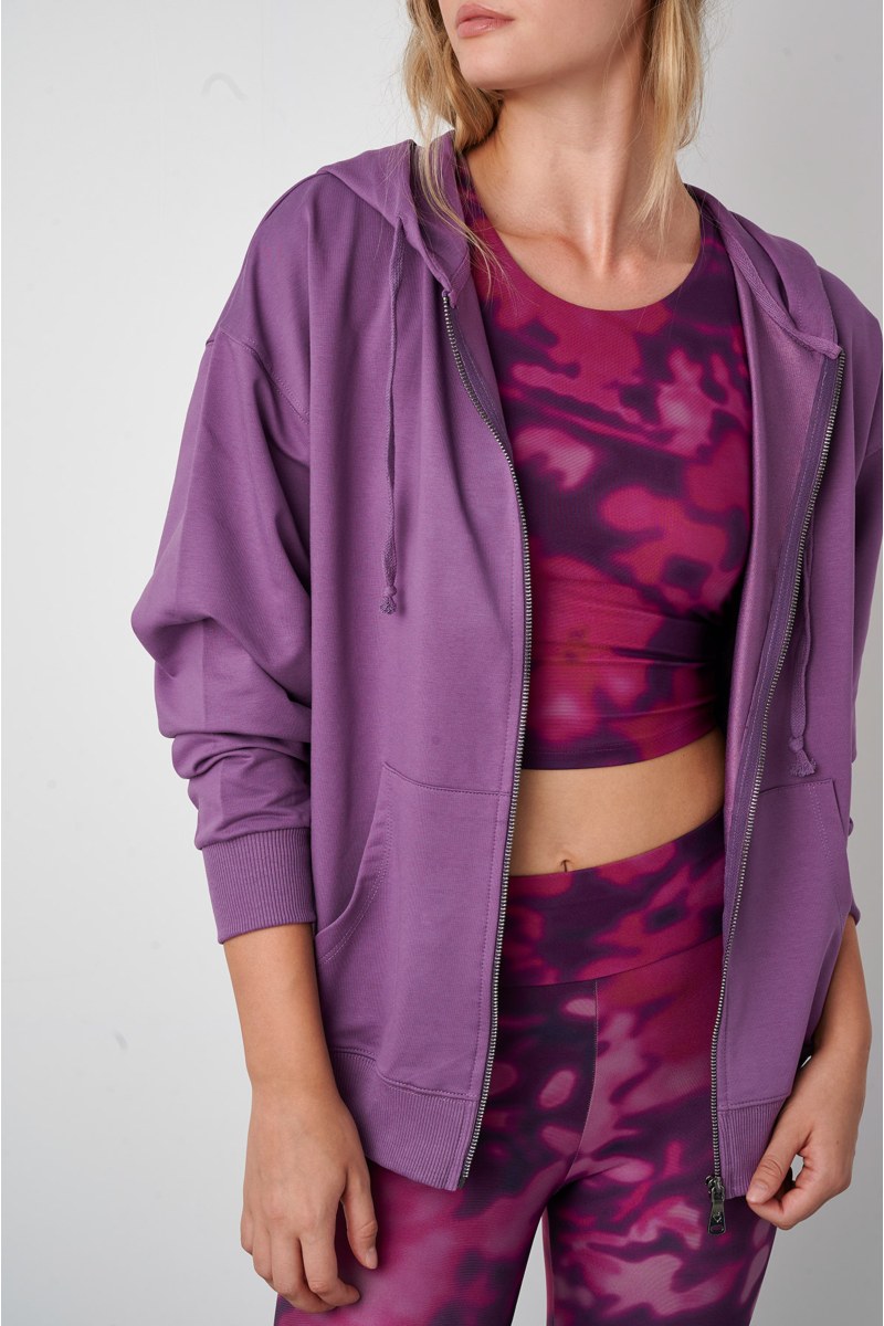 COTTON HOODED JACKET-24863083-823