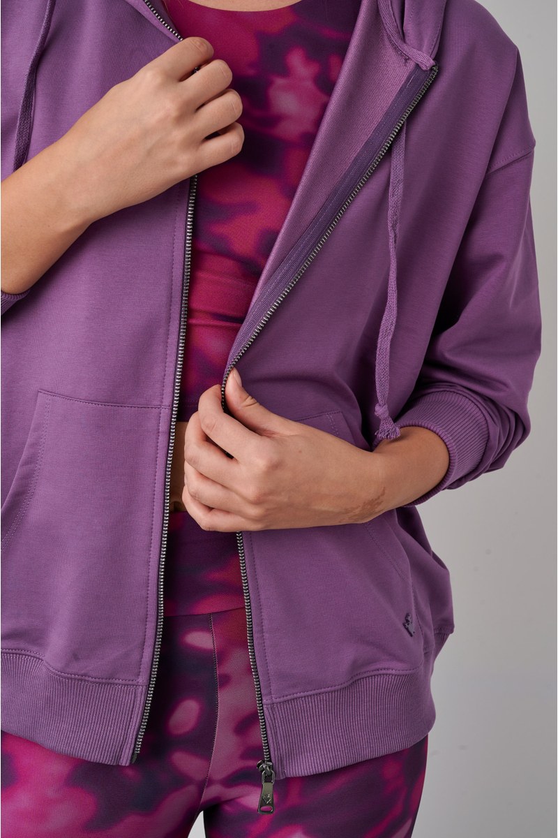 COTTON HOODED JACKET-24863083-823