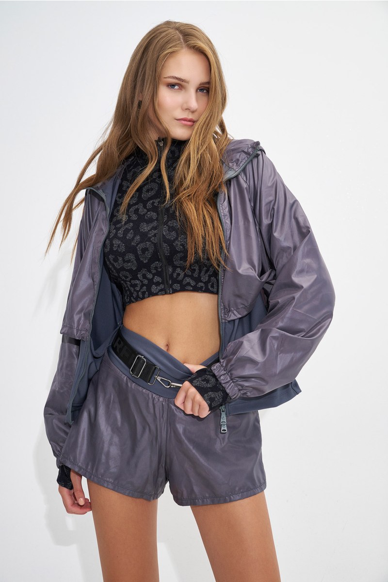 ASSYMETRICAL HOODED JACKET-24863094-206