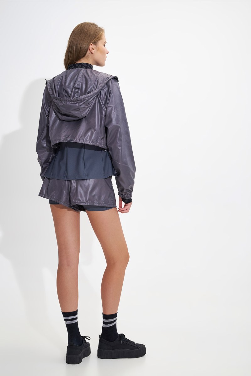 ASSYMETRICAL HOODED JACKET-24863094-206