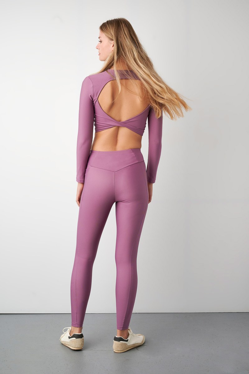 HIGH WAISTED MONOCHROME SPORTS LEGGINGS WITH POCKET-24865097-845