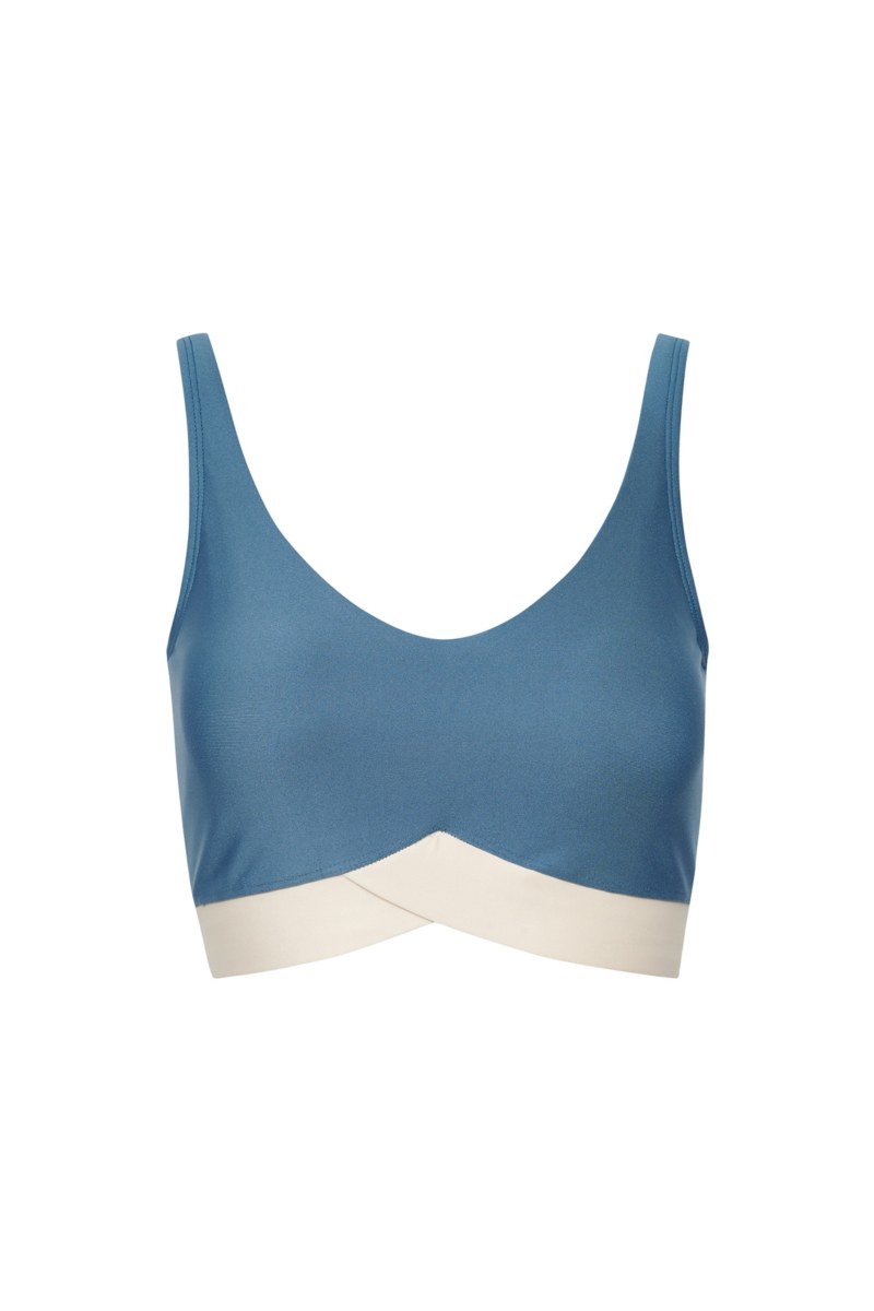 CROP TOP / SPORTS BRA WITH WRAP DETAIL-24868096-936