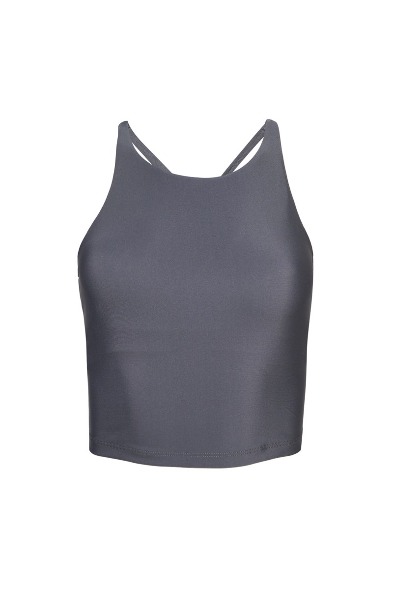 SPORTS CROP TOP WITH STRAPPY CROSSED BACK-24868097-206