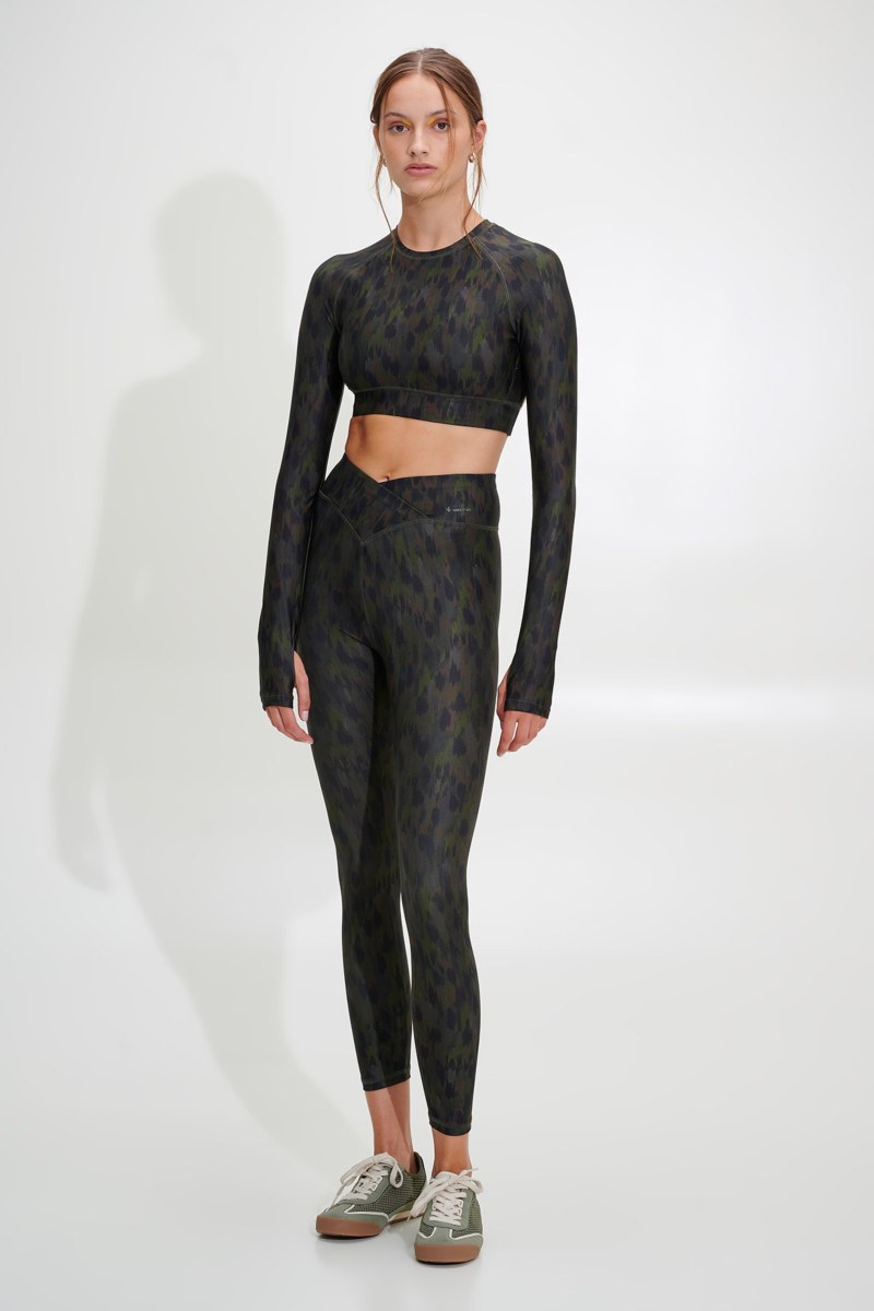 SPORTS CROP TOP WITH THUMB DETAILS-24868099-525