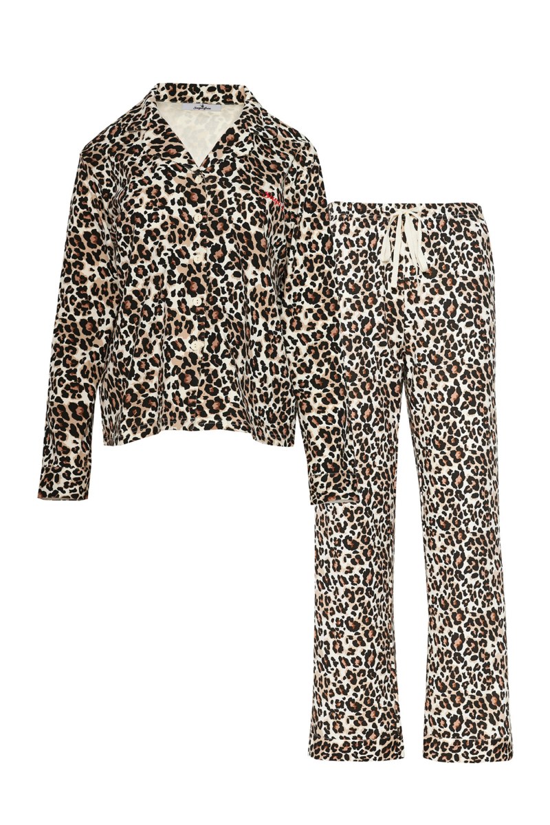 ΒΑΜΒΑΚΕΡΟ ΣΕΤ ΠΙΤΖΑΜΑ ΜΕ ΛΕΟΠΑΡ ΤΥΠΩΜΑ-25538005-301