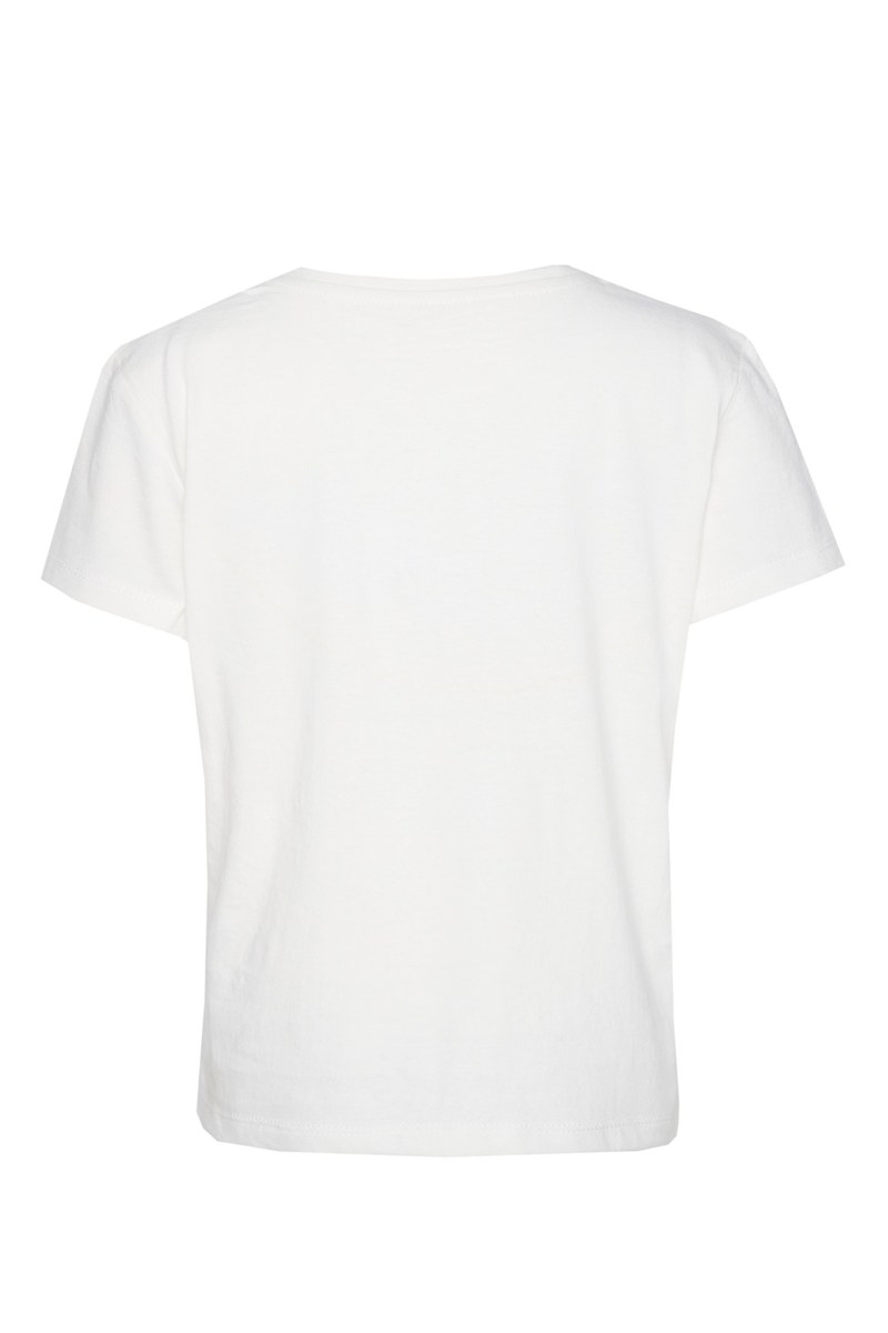 EMBELLISHED COTTON T-SHIRT FOR GIRLS-25612010-100