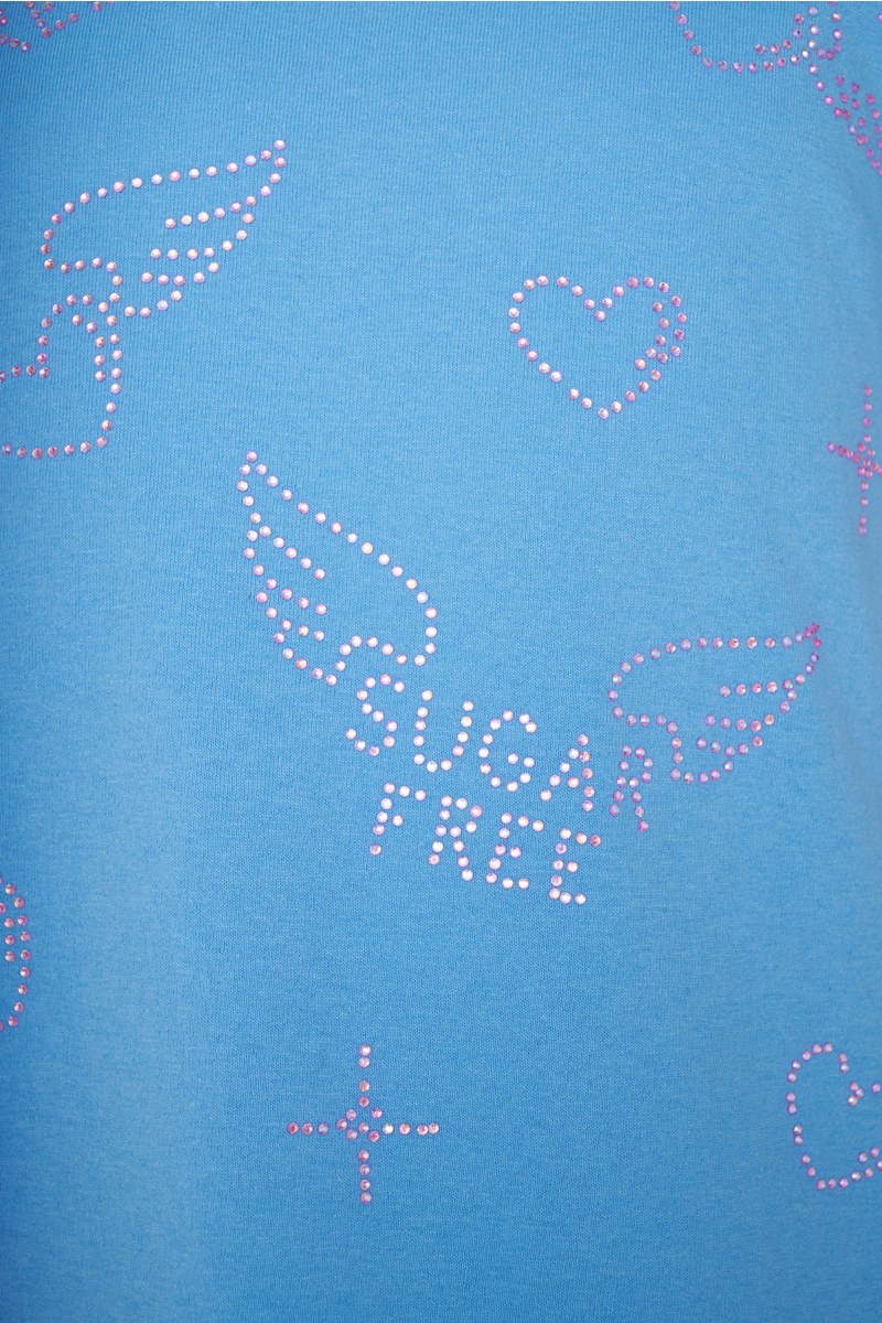 EMBELLISHED COTTON T-SHIRT FOR GIRLS-25612012-423