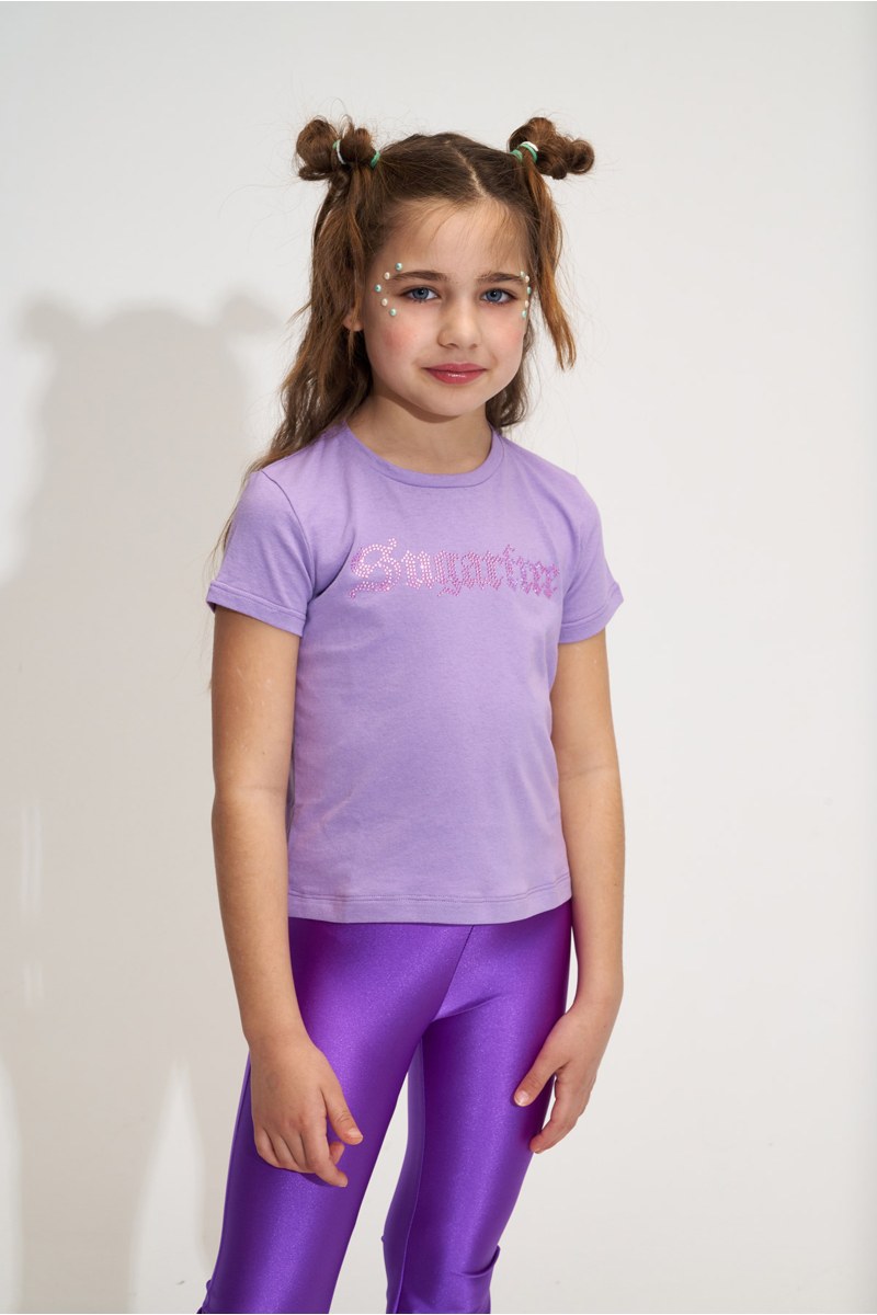 EMBELLISHED COTTON T-SHIRT FOR GIRLS-25612015-805