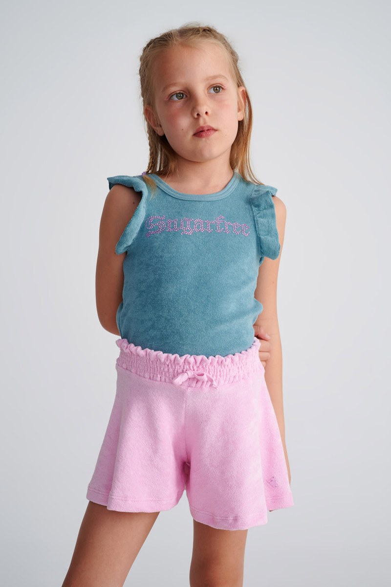 FRILLED TERRY TOP FOR GIRLS-25612051-417