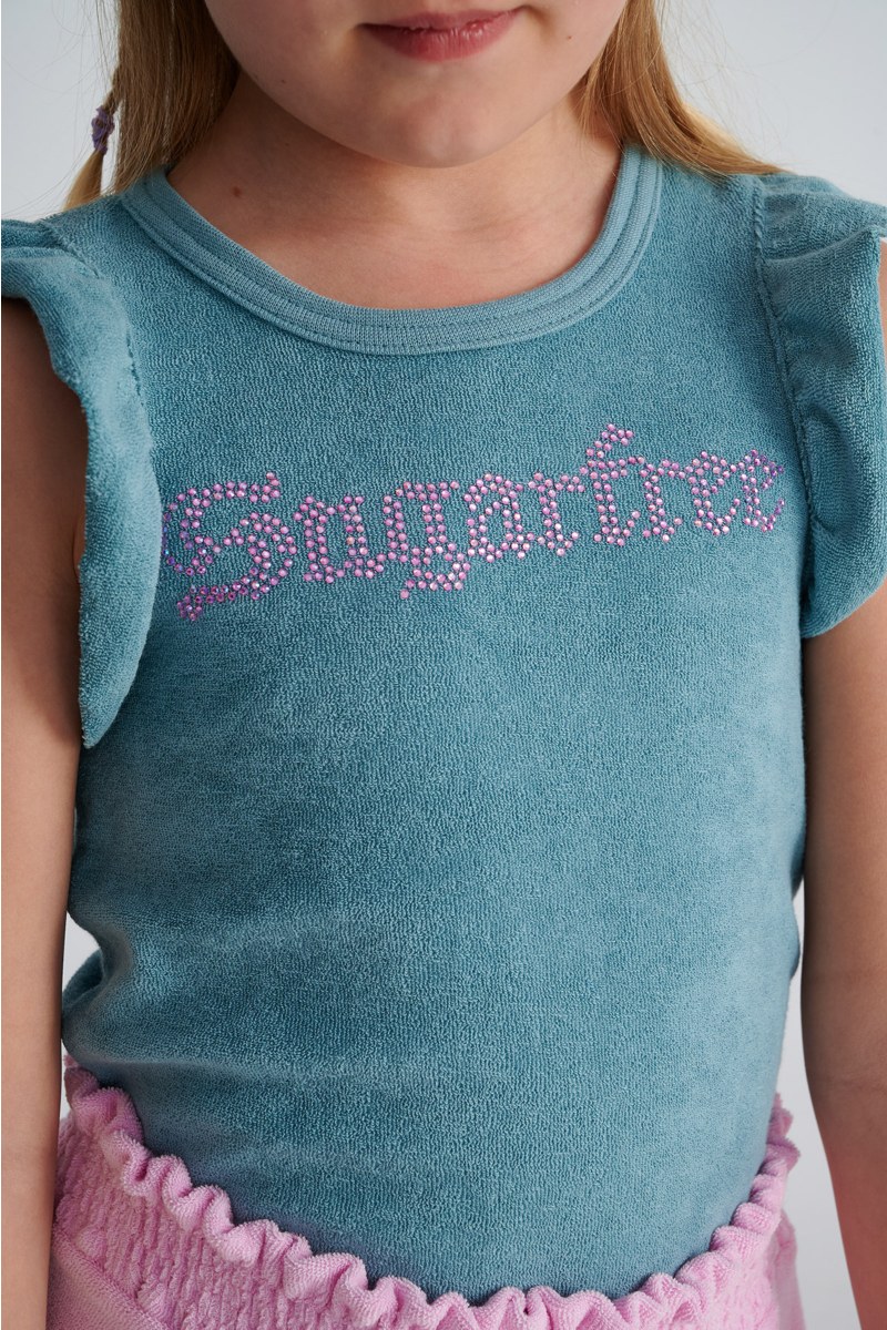 FRILLED TERRY TOP FOR GIRLS-25612051-417