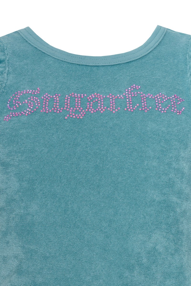 FRILLED TERRY TOP FOR GIRLS-25612051-417