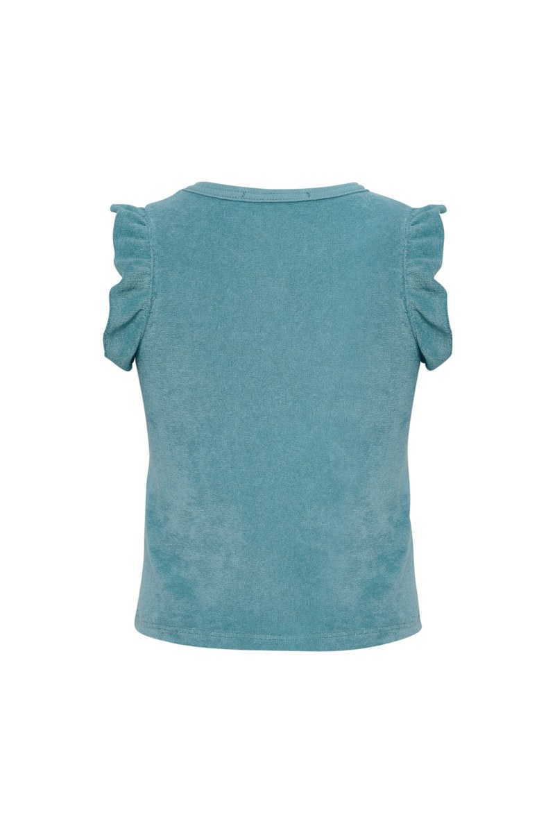 FRILLED TERRY TOP FOR GIRLS-25612051-417