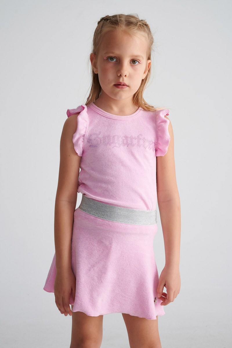 FRILLED TERRY TOP FOR GIRLS-25612051-700