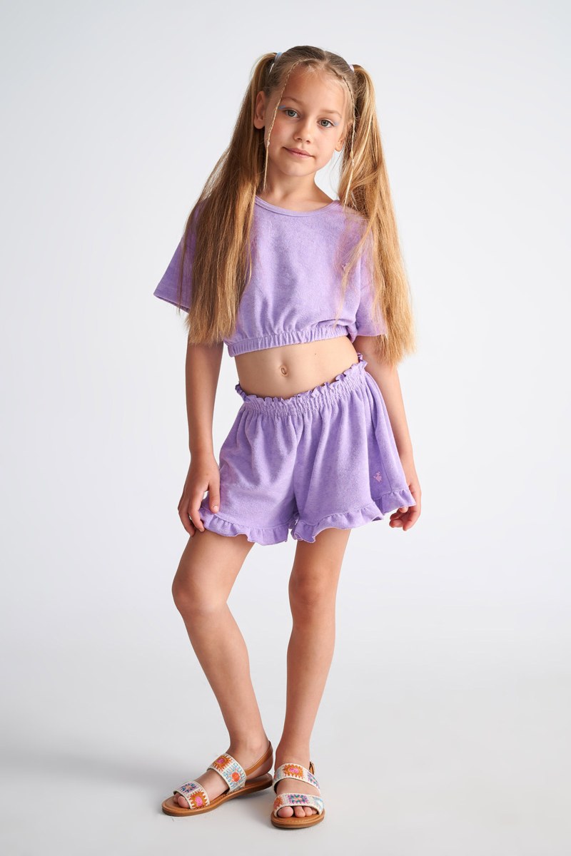 TERRY T-SHIRT FOR GIRLS-25612053-820