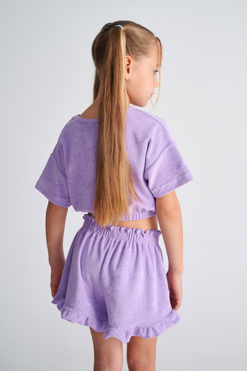 TERRY T-SHIRT FOR GIRLS-25612053-820