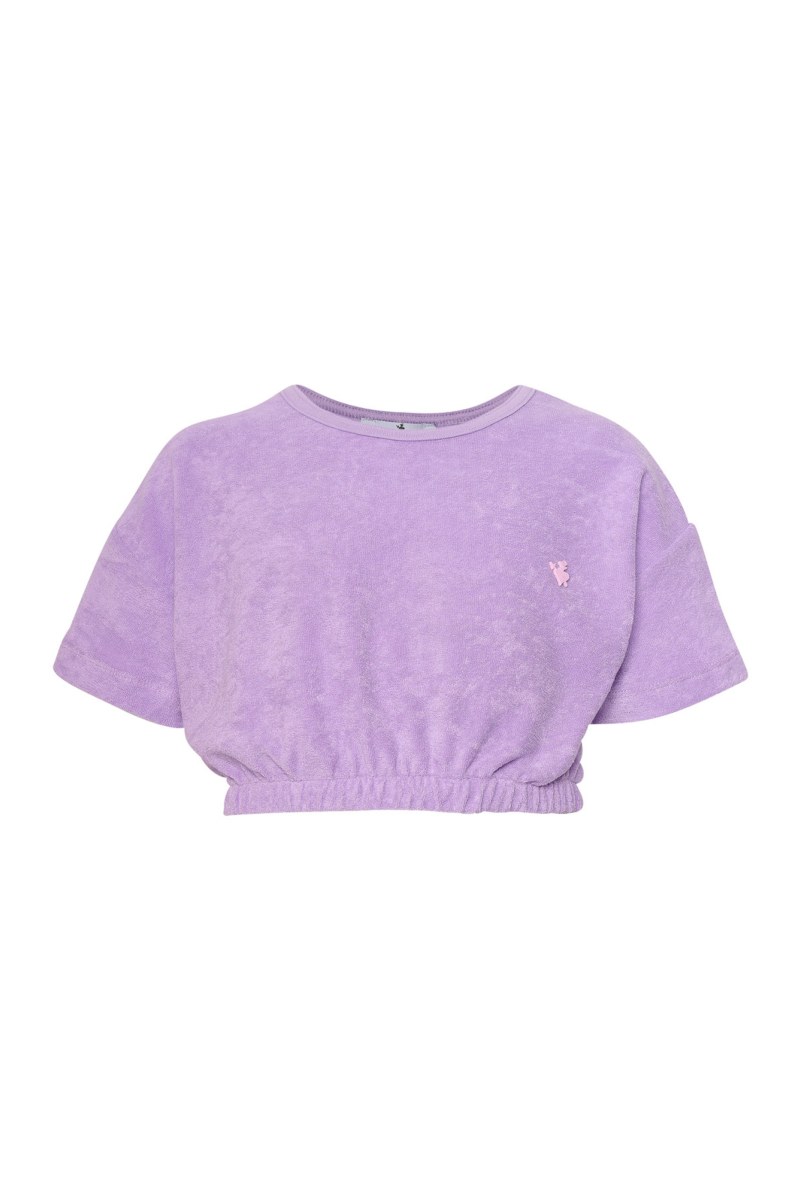 TERRY T-SHIRT FOR GIRLS-25612053-820