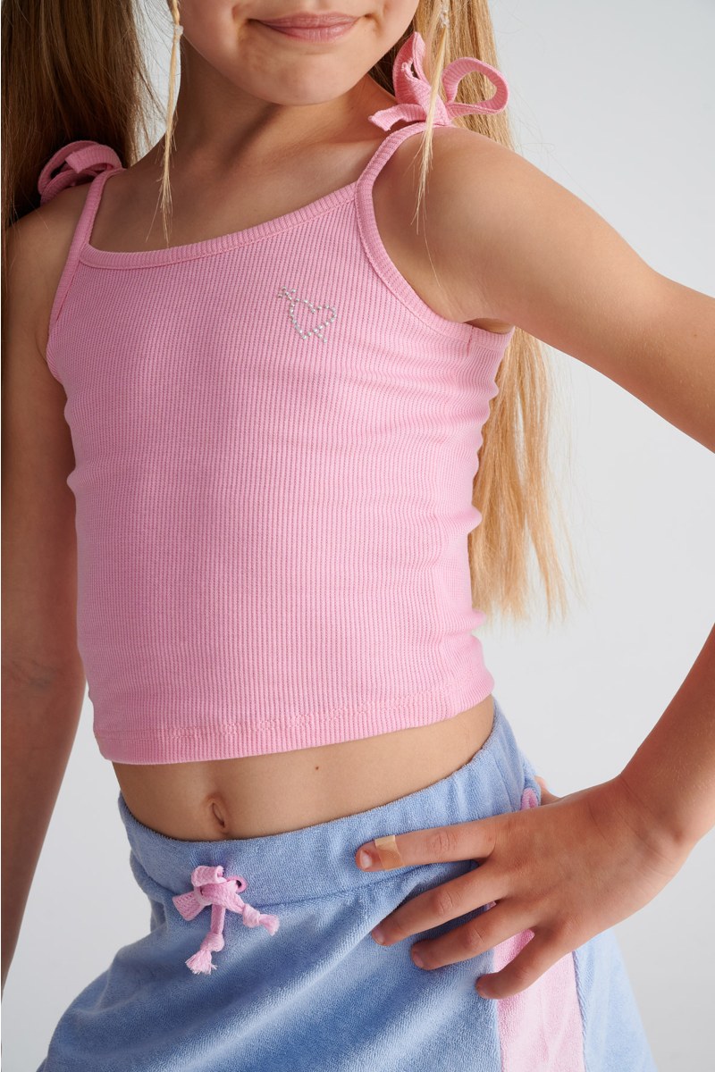 ΠΑΙΔΙΚΗ ΒΑΜΒΑΚΕΡΗ ΡΙΜΠ ΜΠΛΟΥΖΑ ΜΕ ΛΕΠΤΕΣ ΤΙΡΑΝΤΕΣ-25612072-710