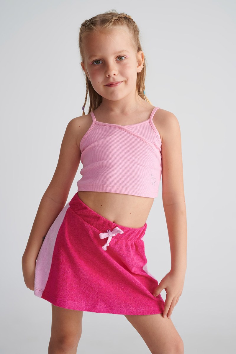 ΠΑΙΔΙΚΗ ΒΑΜΒΑΚΕΡΗ ΡΙΜΠ ΜΠΛΟΥΖΑ ΜΕ ΛΕΠΤΕΣ ΤΙΡΑΝΤΕΣ-25612077-710