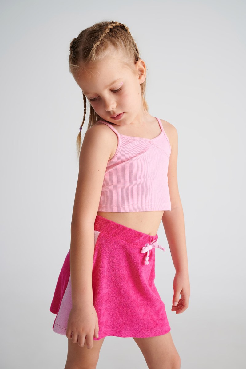 ΠΑΙΔΙΚΗ ΒΑΜΒΑΚΕΡΗ ΡΙΜΠ ΜΠΛΟΥΖΑ ΜΕ ΛΕΠΤΕΣ ΤΙΡΑΝΤΕΣ-25612077-710