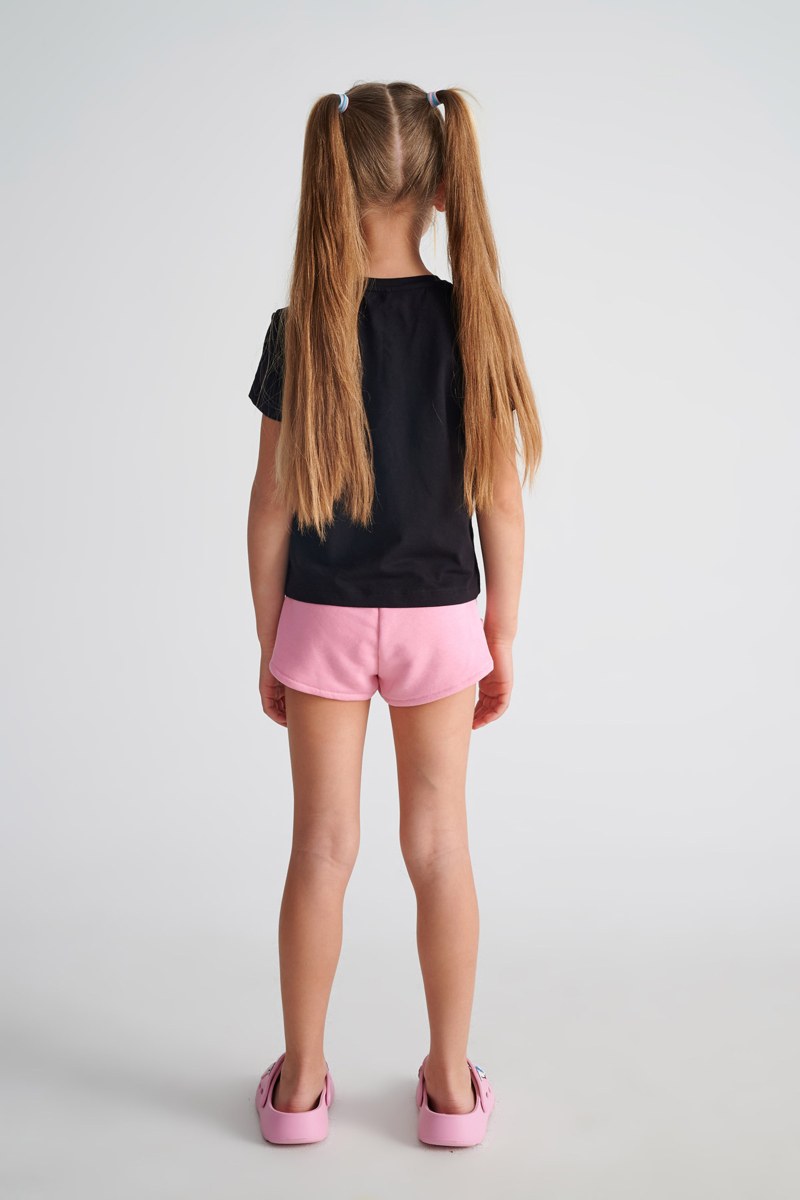 EMBELLISHED COTTON T-SHIRT FOR GIRLS-25612078-110