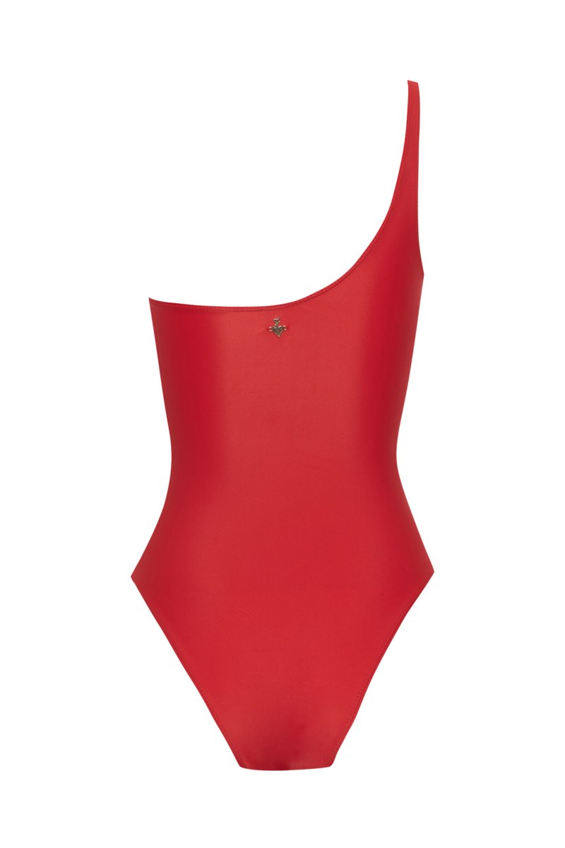 ONE SHOULDER ONEPIECE SWIMSUIT FOR TEENS-25615157-631
