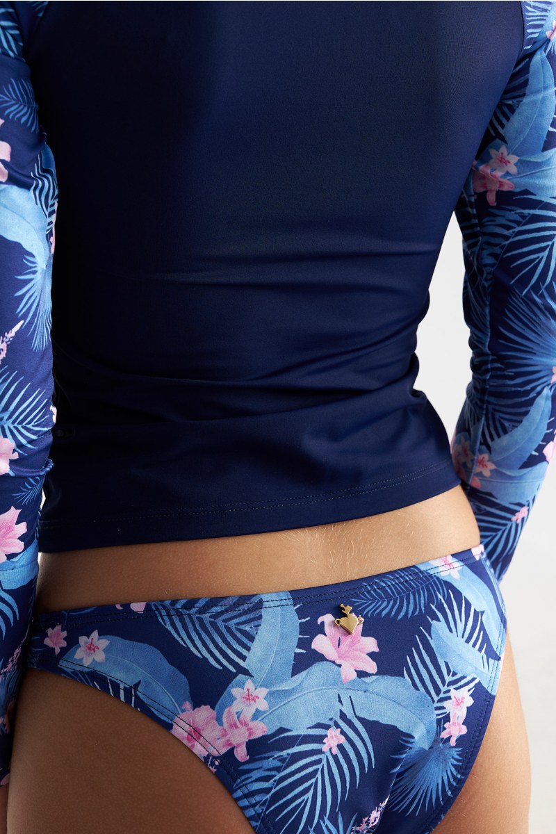 PRINTED LONG SLEEVED BIKINI SET FOR TEENS-25616160-999