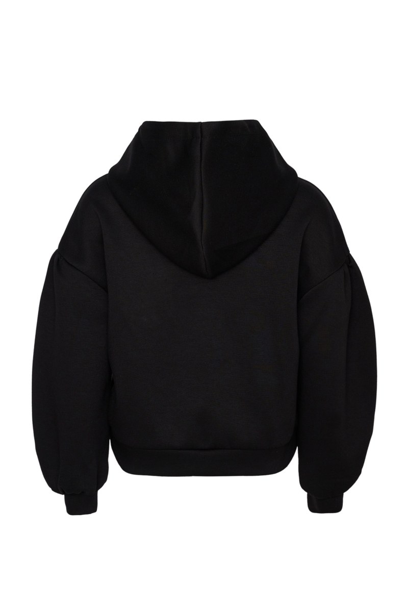 HOODED COTTON SWEATSHIRT FOR GIRLS-25632004-110