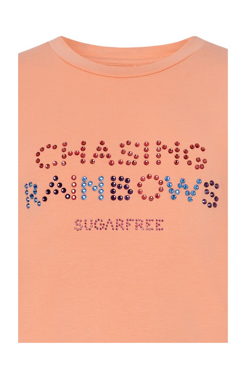 EMBELLISHED LONG SLEEVED COTTON TOP FOR GIRLS-25632042-710