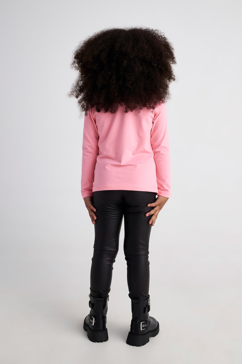 EMBELLISHED LONG SLEEVED COTTON TOP FOR GIRLS-25632045-714