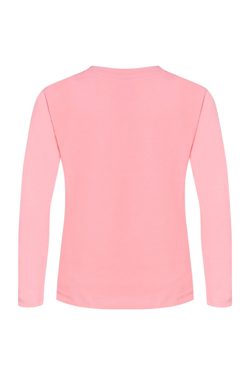 EMBELLISHED LONG SLEEVED COTTON TOP FOR GIRLS-25632045-714