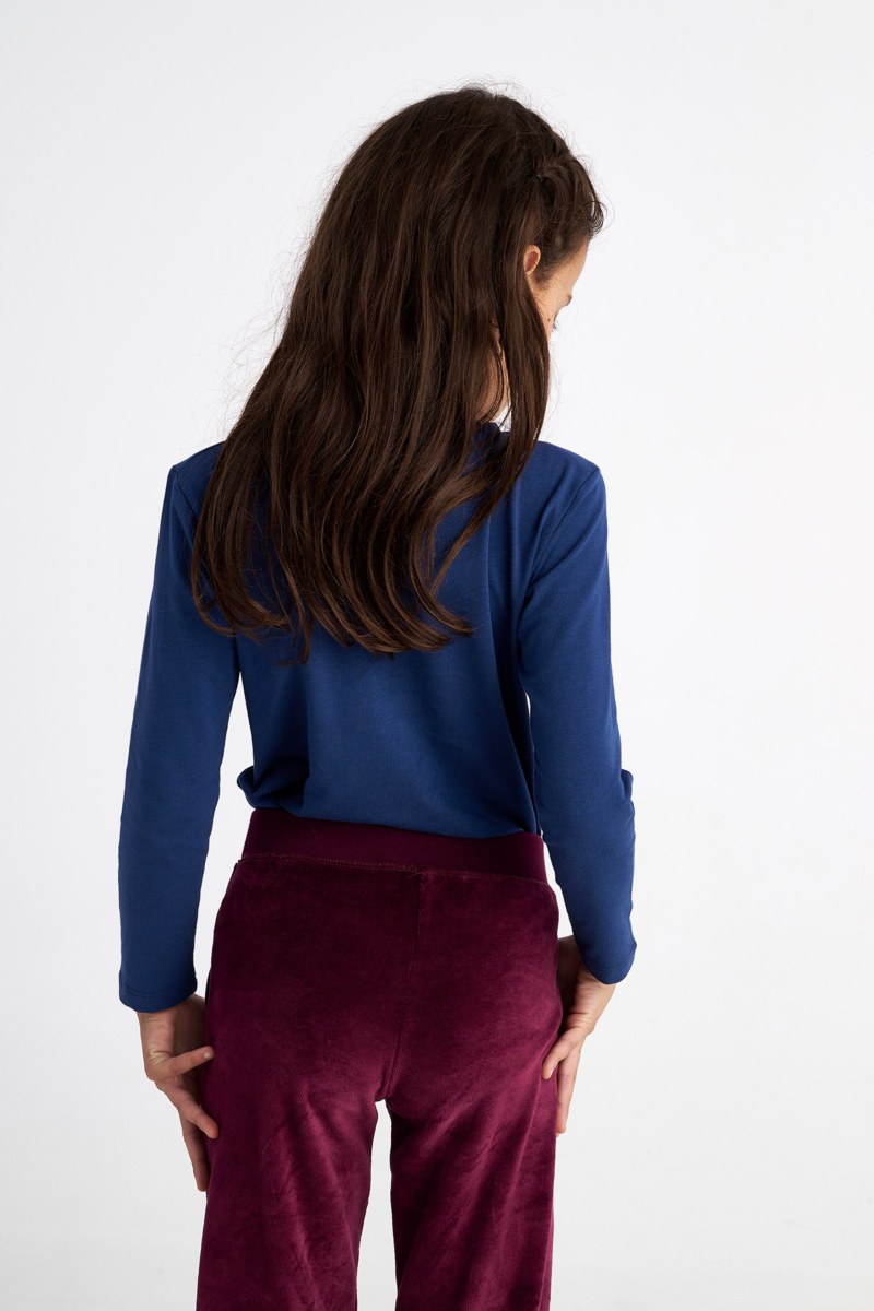 EMBELLISHED LONG SLEEVED COTTON TOP FOR GIRLS-25632046-425