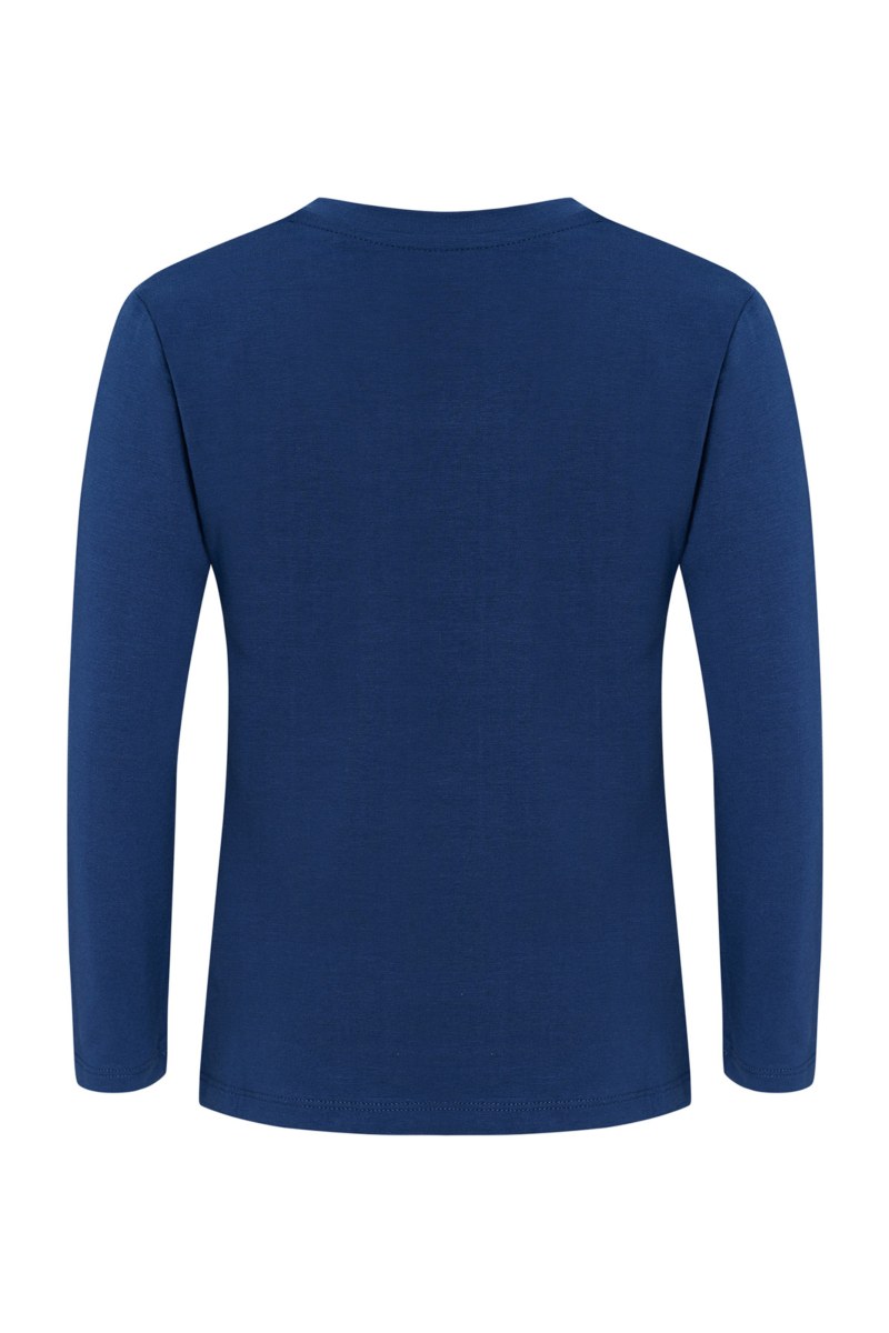 EMBELLISHED LONG SLEEVED COTTON TOP FOR GIRLS-25632046-425