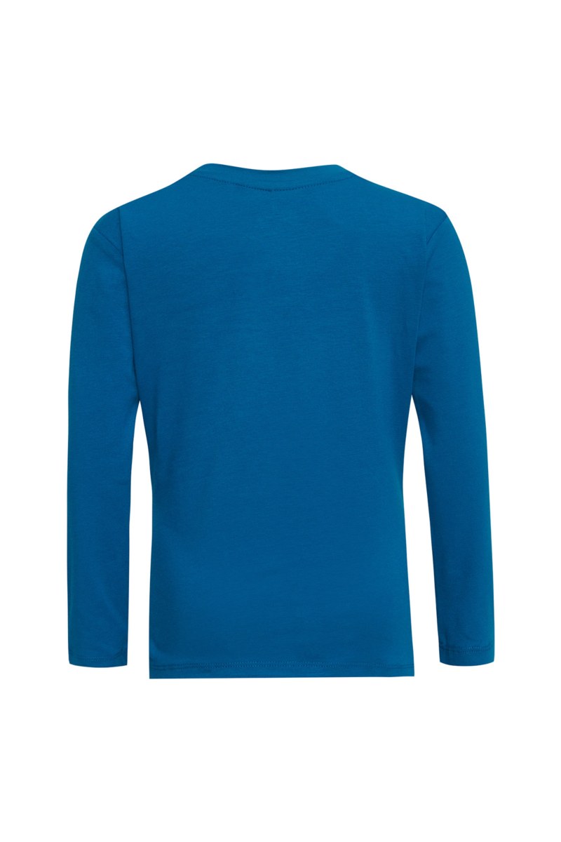 EMBELLISHED LONG SLEEVED COTTON TOP FOR GIRLS-25632051-414