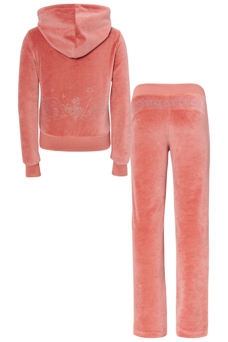 EMBELLISHED VELOUR TRACK SET FOR GIRLS-25638018-949