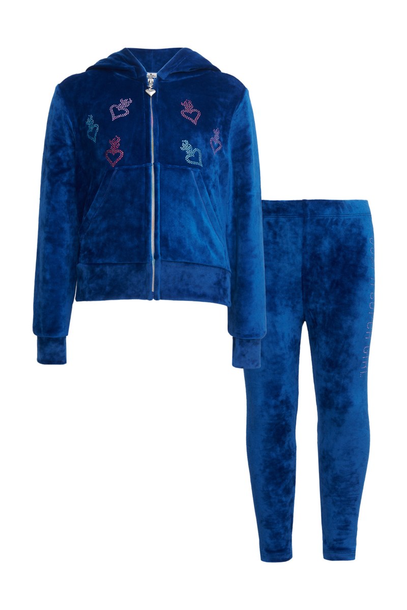 EMBELLISHED SUPER SOFT VELOUR TRACK SET FOR GIRLS-25638028-433