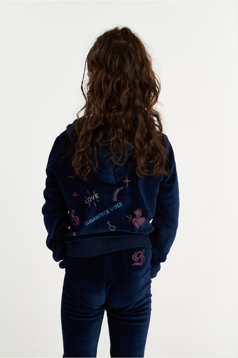 EMBELLISHED VELOUR TRACK SET FOR GIRLS-25638035-437