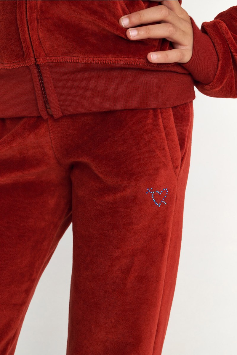 EMBELLISHED VELOUR TRACK SET FOR GIRLS-25638036-449