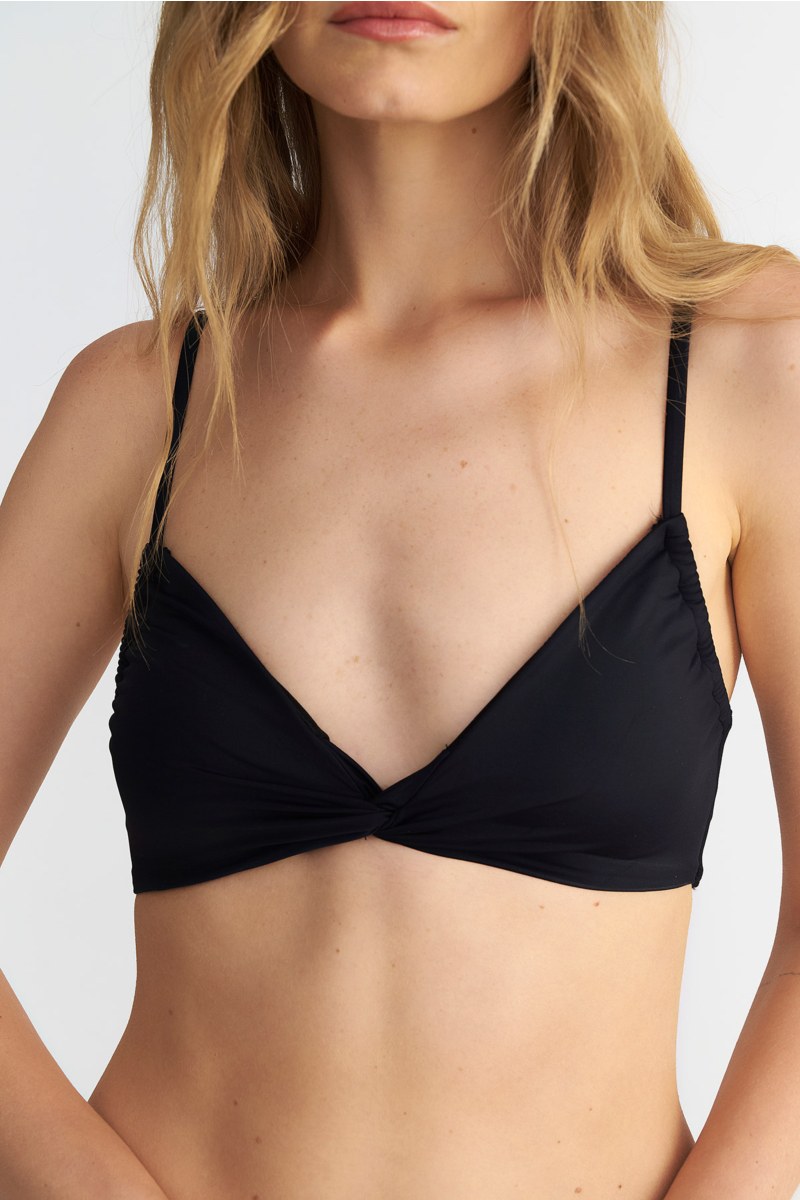 RECYCLED ΤΡΙΓΩΝΙΚΟ ΜΑΓΙΟ ΜΠΙΚΙΝΙ ΤΟΠ ΜΕ ΣΤΡΙΦΤΗ ΛΕΠΤΟΜΕΡΕΙΑ-25801000-110