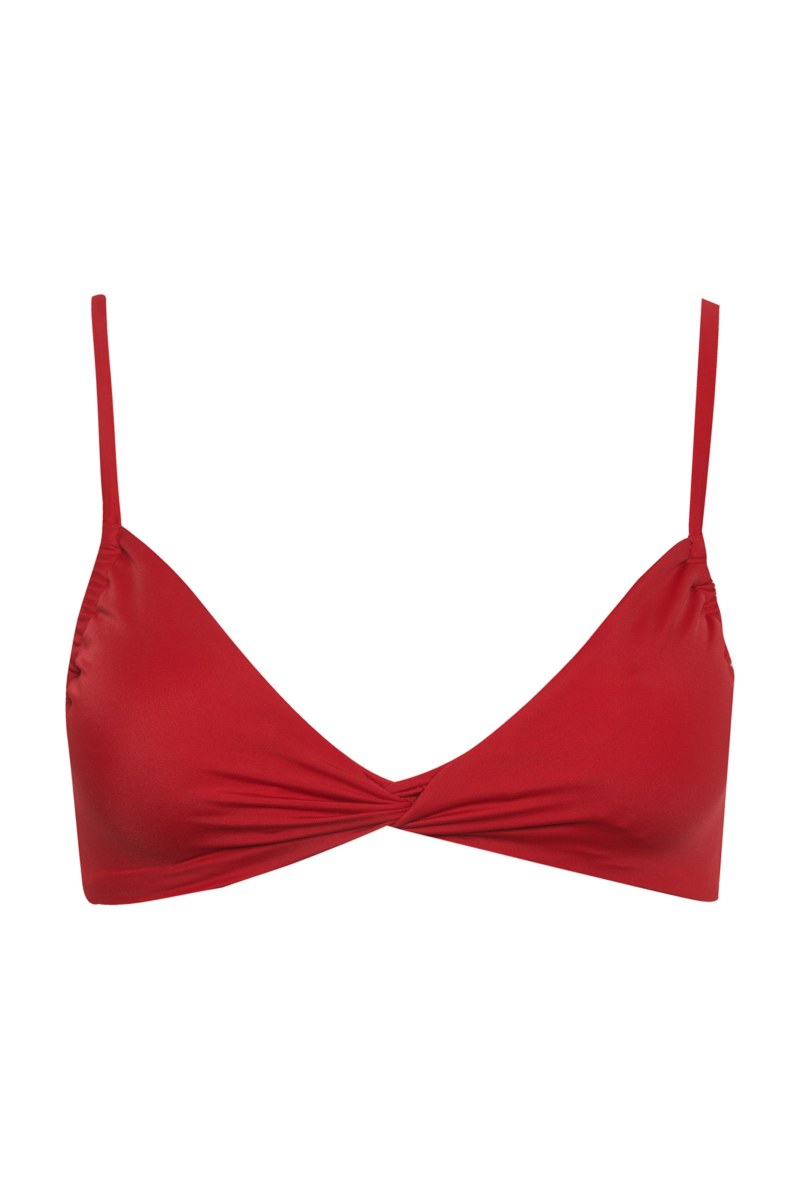 RECYCLED ΤΡΙΓΩΝΙΚΟ ΜΑΓΙΟ ΜΠΙΚΙΝΙ ΤΟΠ ΜΕ ΣΤΡΙΦΤΗ ΛΕΠΤΟΜΕΡΕΙΑ-25801000-631