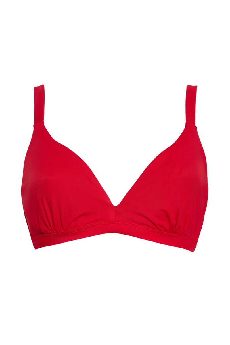 RECYCLED UNDERWIRED BIKINI TOP IN CUP D-25801003D-631